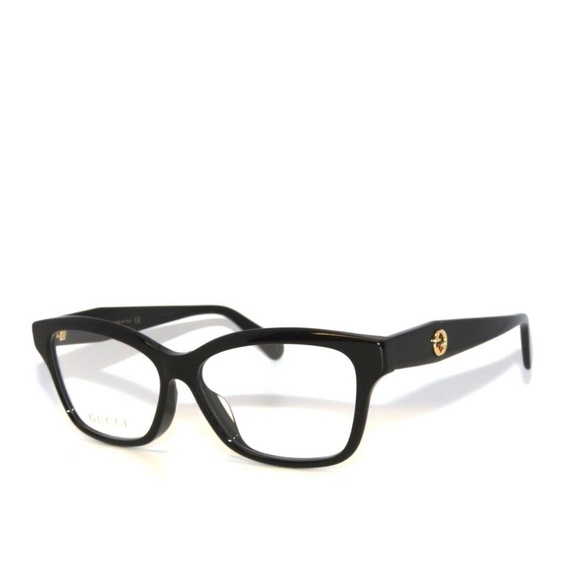 Gucci GG0801OA 001 54 0801OA Black Eyeglasses 0801